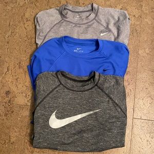 Bundle of Nike Dri Fit Tee Shirts